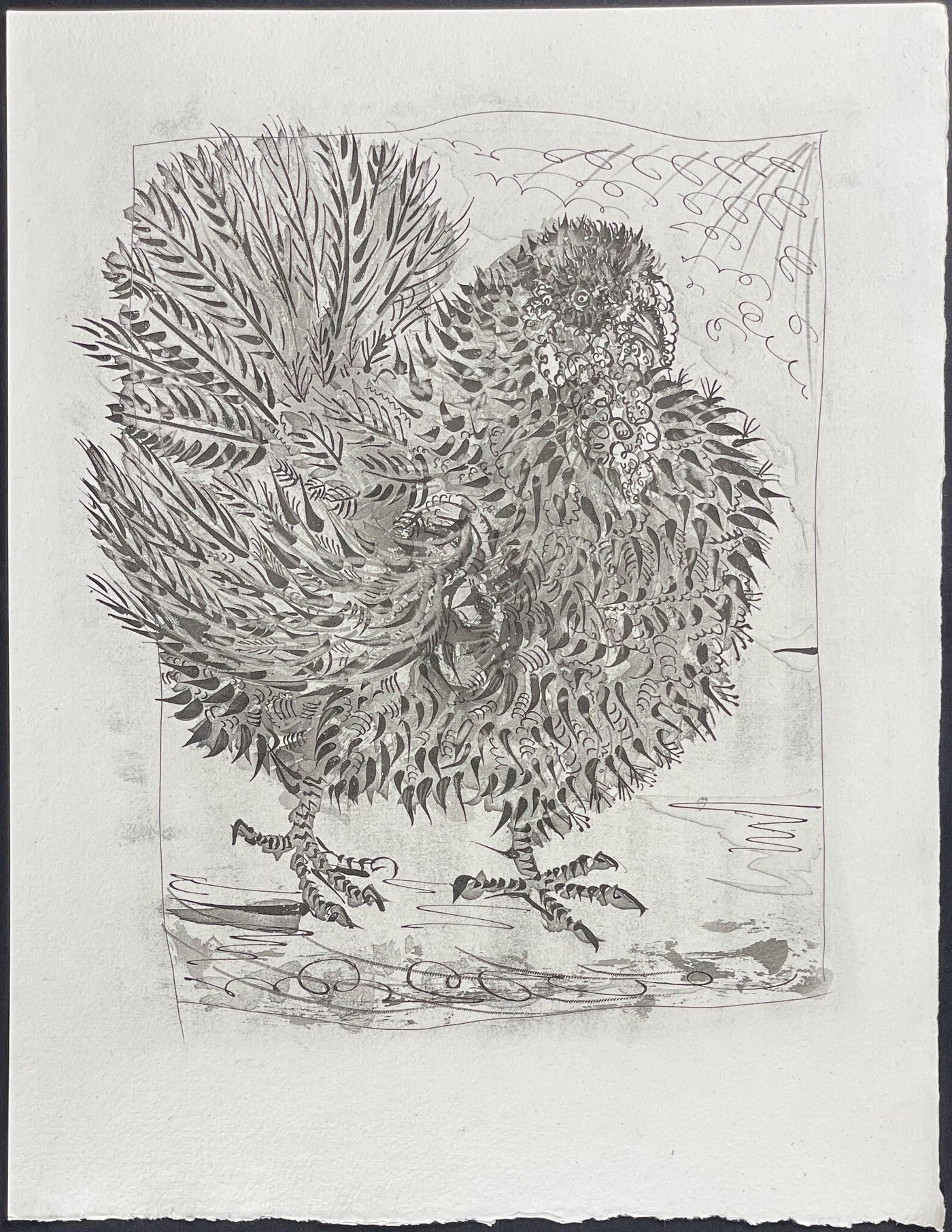 Pablo Picasso Le Dindon (The Turkey) (Bloch 330, Cramer No. 37) 1942