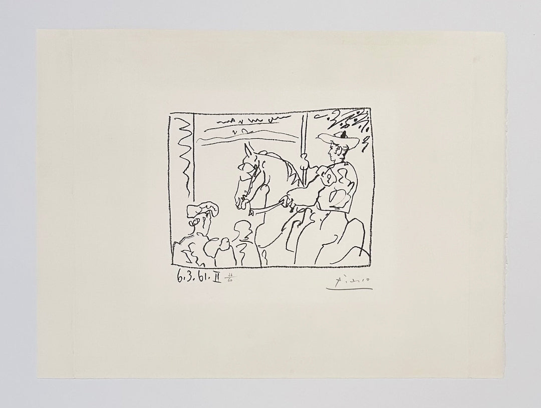 Pablo Picasso Le Picador (Bloch 1013) 1961 – Georgetown Frame Shoppe