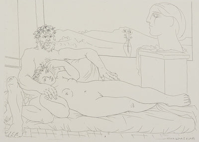 Pablo Picasso Le Repos Du Sculpteur, II (Bloch 172, Baer 325) 1933