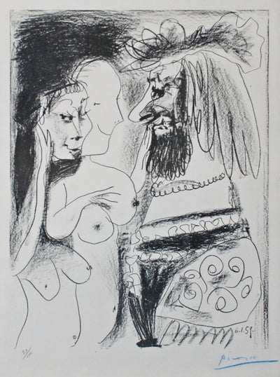 Pablo Picasso Le Vieux Roi (Bloch 869) 1959