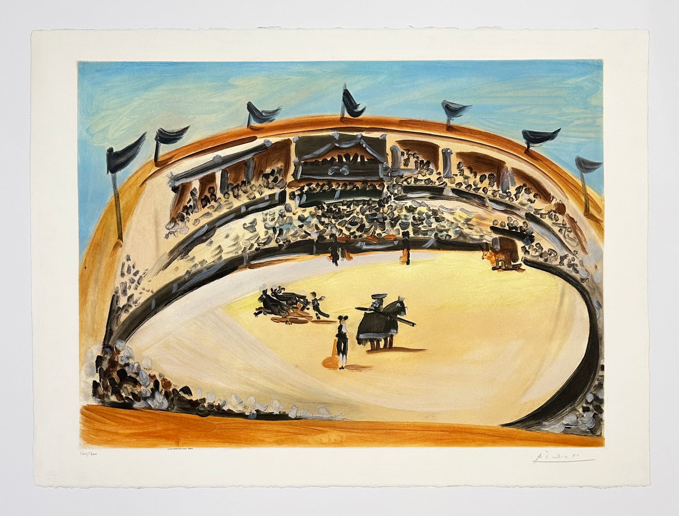 Pablo Picasso (after) La Corrida (The Bullfight) 1956