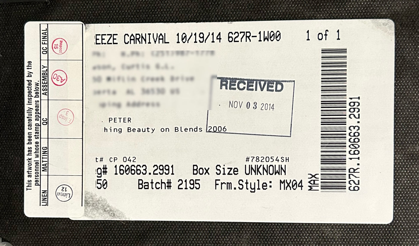 Peter Max Blushing Beauty on Blends 2006