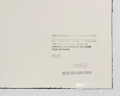 Peter Max Roseville Profile 2003