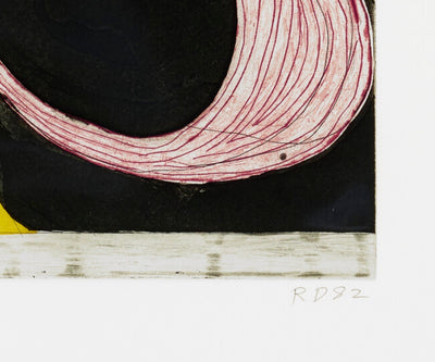 Richard Diebenkorn Tri-Color Spade 1982