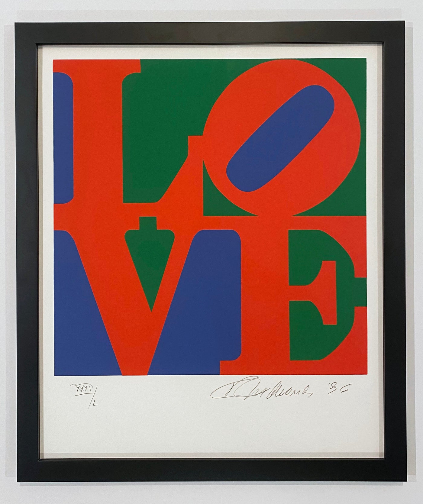 Robert Indiana The Book of Love 7 1996