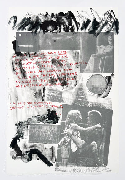 Robert Rauschenberg 1977 Presidential Inauguration from Inaugural Impressions 1977