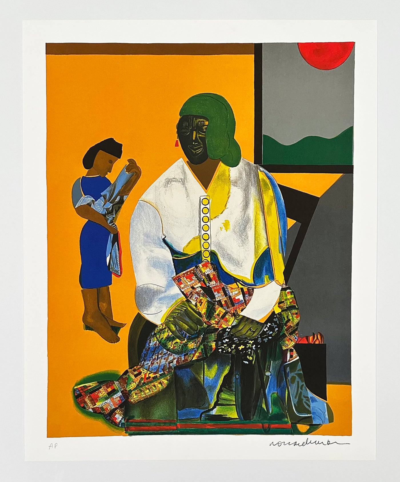 Romare Bearden Mecklenburg Autumn 1979