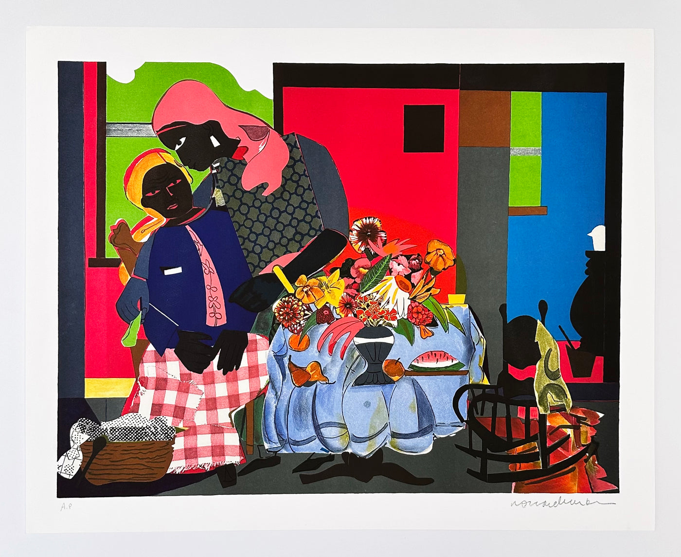 Romare Bearden Morning 1979