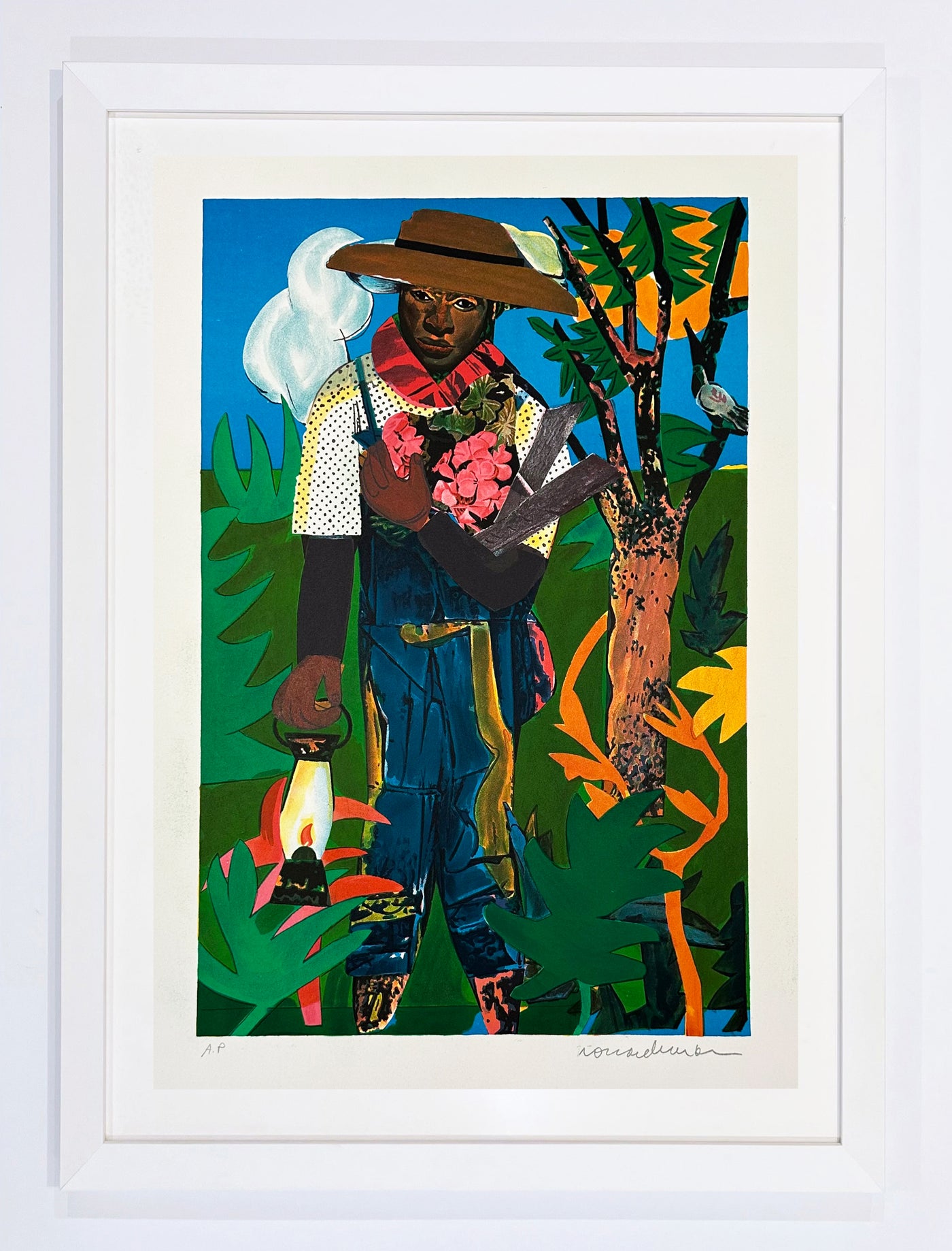 Romare Bearden The Lantern 1979