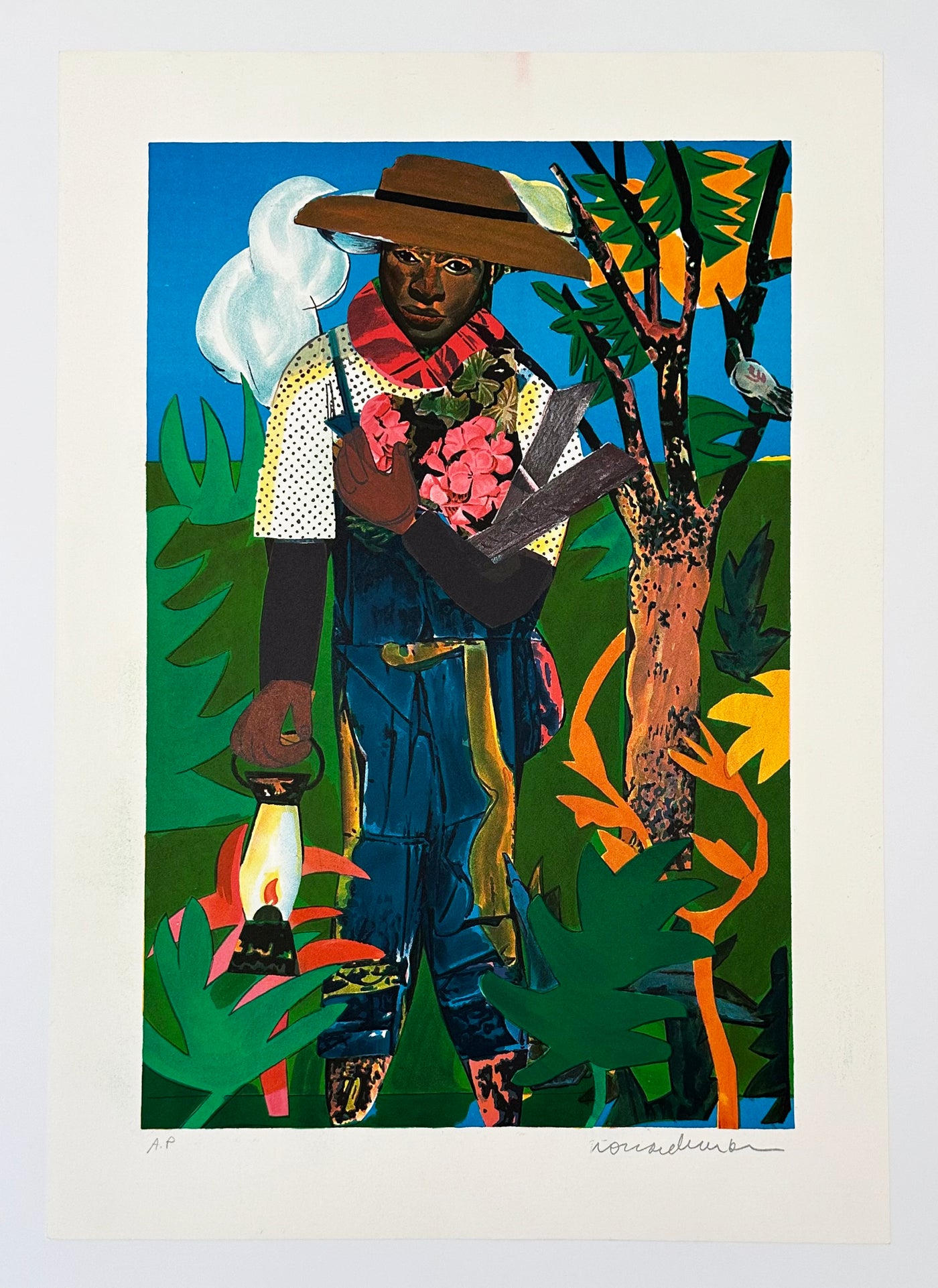 Romare Bearden The Lantern 1979