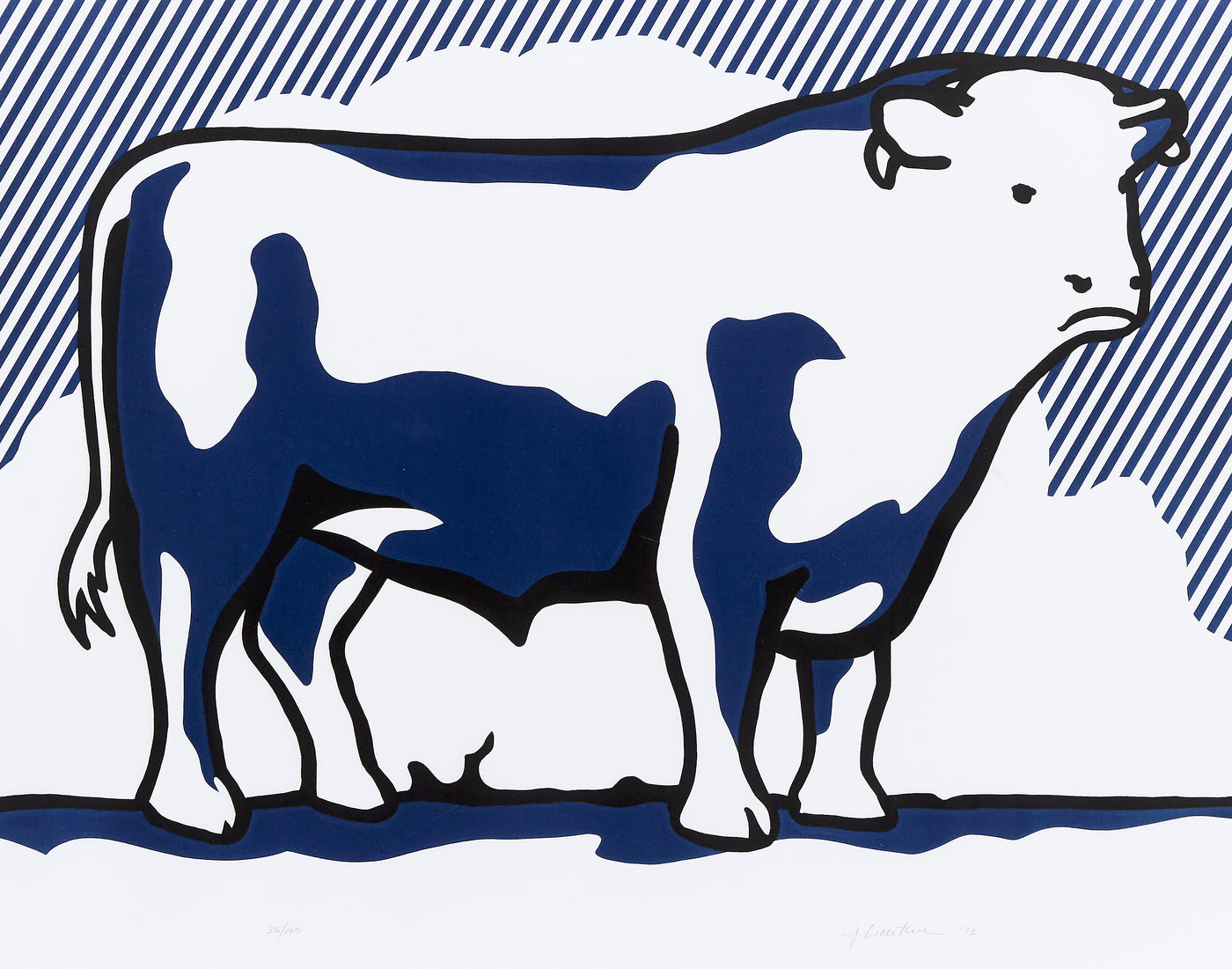 Roy Lichtenstein Bull II (Corlett 118) 1973