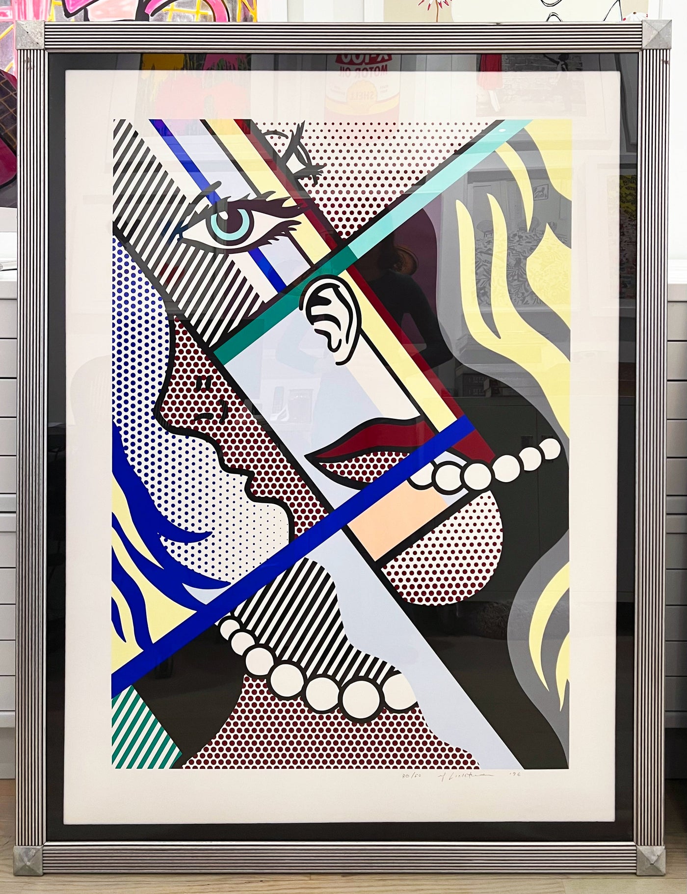 Roy Lichtenstein Modern Art I (Corlett 300) 1996