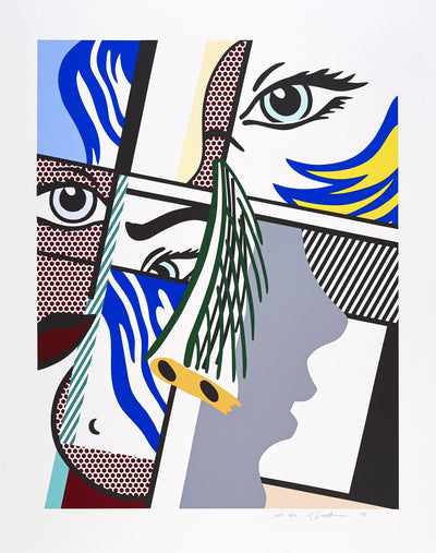 Roy Lichtenstein Modern Art II (Corlett 301) 1996