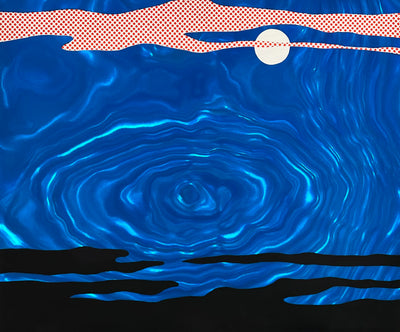 Roy Lichtenstein Moonscape (Corlett 37) 1965
