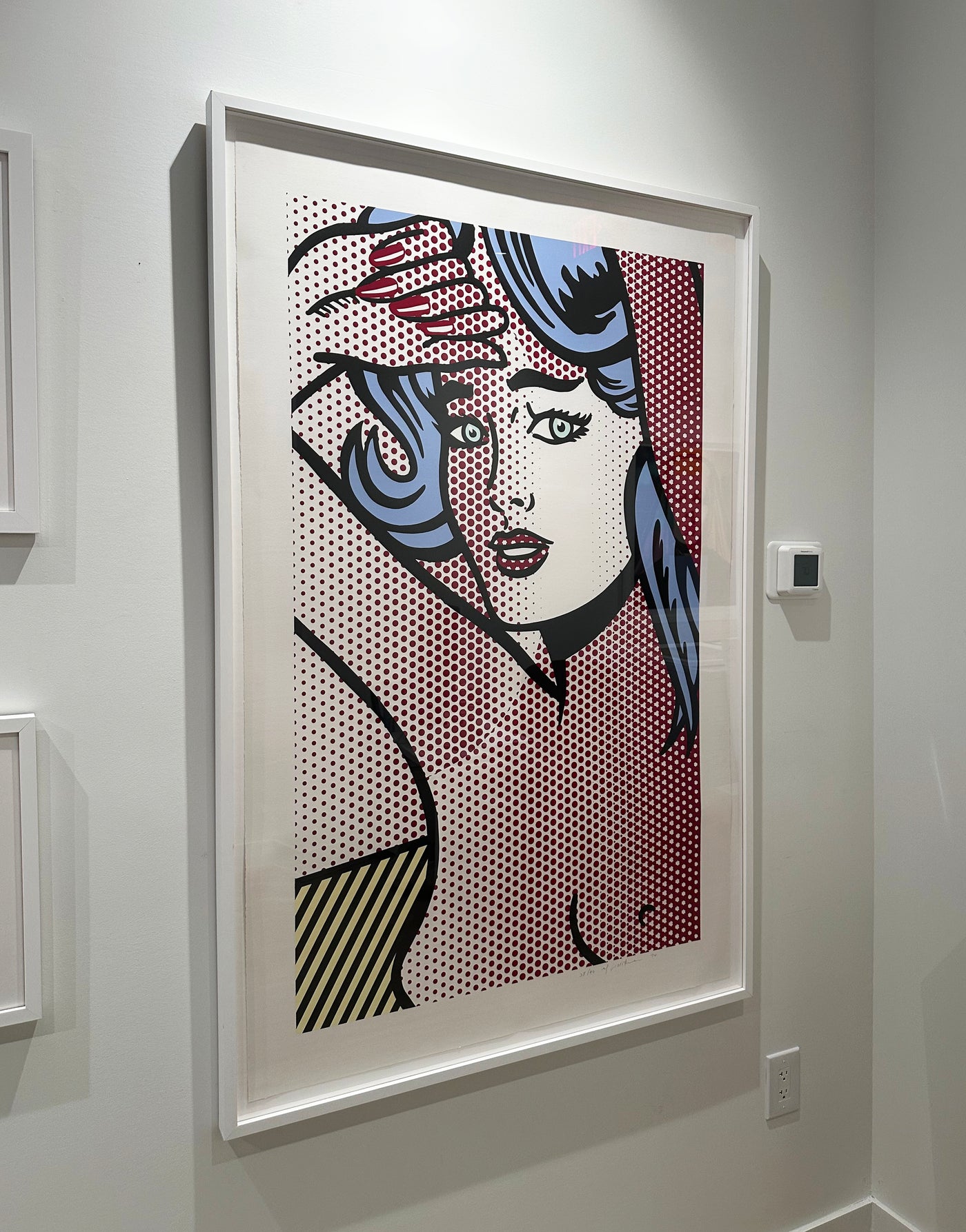 Roy Lichtenstein Nude With Blue Hair (Corlett 286) 1994