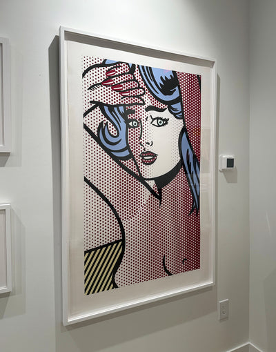 Roy Lichtenstein Nude With Blue Hair (Corlett 286) 1994