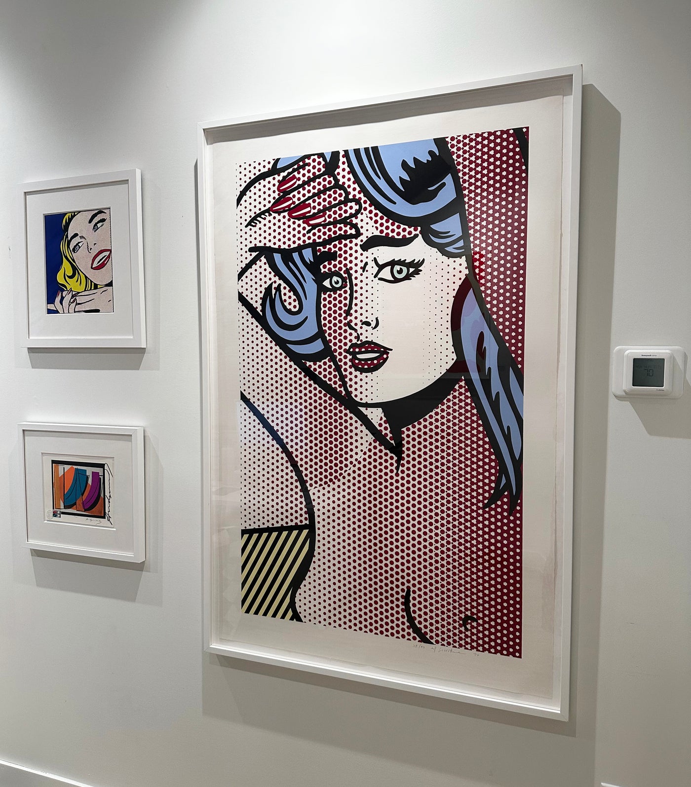 Roy Lichtenstein Nude With Blue Hair (Corlett 286) 1994