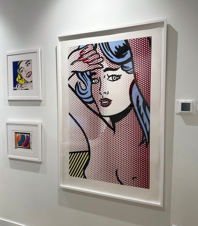 Roy Lichtenstein Nude With Blue Hair (Corlett 286) 1994