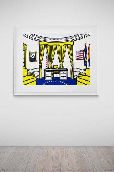 Roy Lichtenstein Oval Office (Corlett 277) 1992