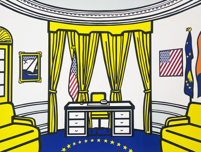 Roy Lichtenstein Oval Office (Corlett 277) 1992