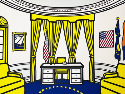 Roy Lichtenstein Oval Office (Corlett 277) 1992