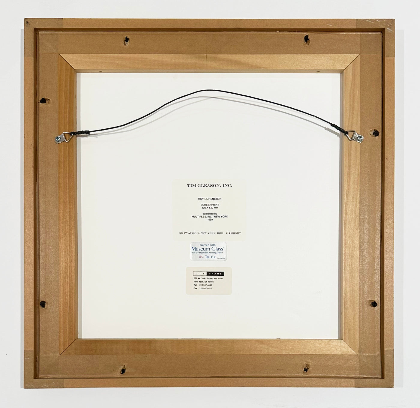 Roy Lichtenstein (after) Pistol (from Banner, Multiples Calendar) 1969