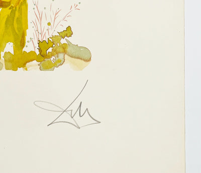 Salvador Dali Divine Erato (Field 79-2 E) 1978