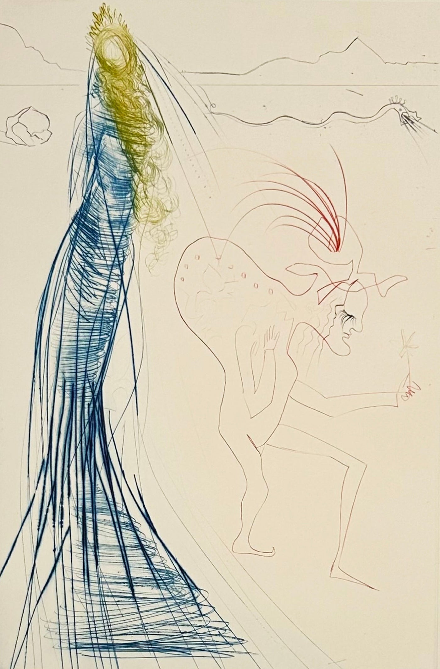 Salvador Dali Frocin, the Bad Dwarf (Field 70-10H) 1970