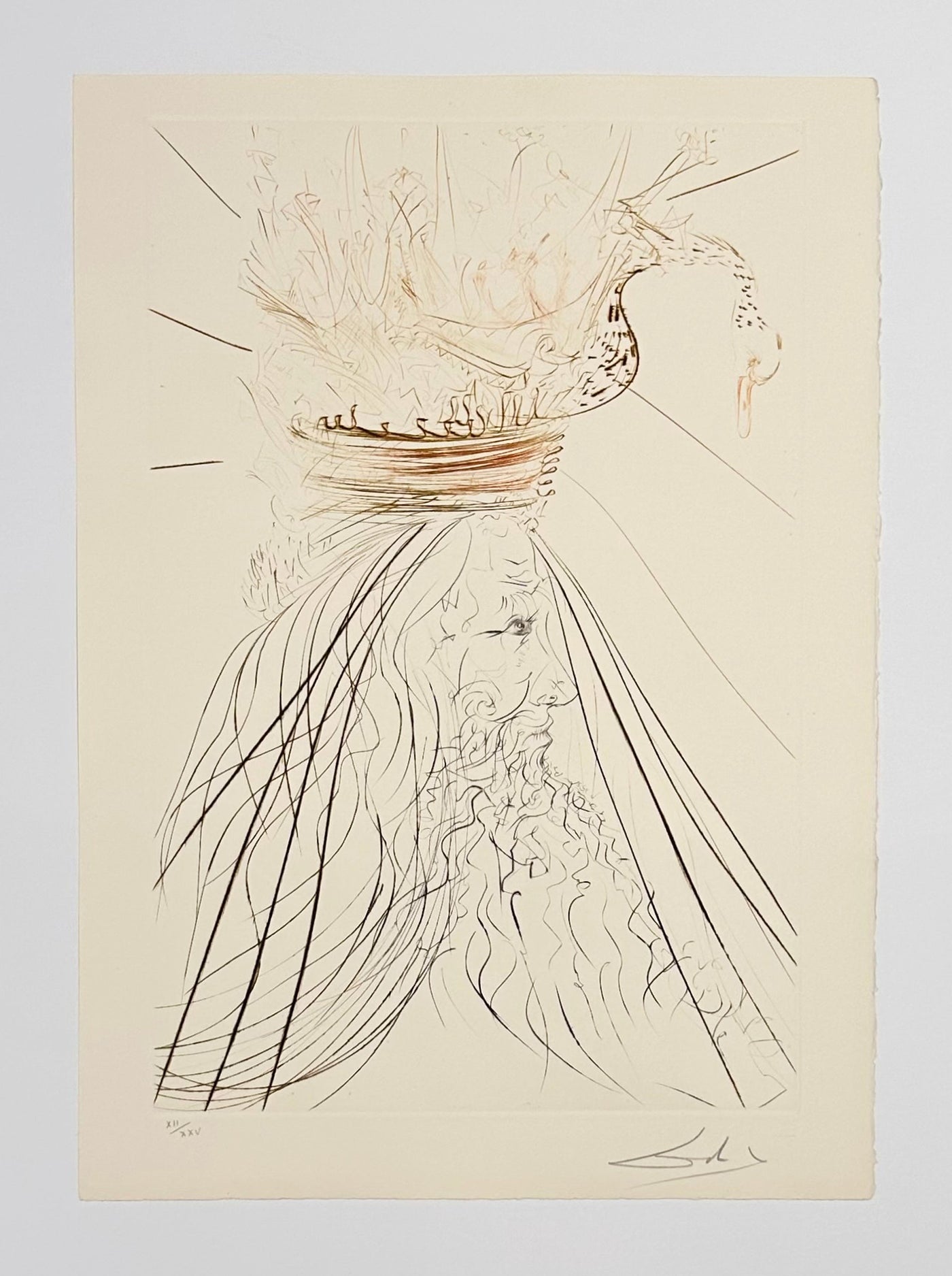 Salvador Dali King Marc (Field 70-10B) 1970