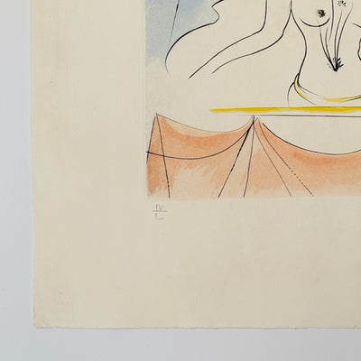 Salvador Dali Ladies of the Renaissance (Field 71-8C) 1971