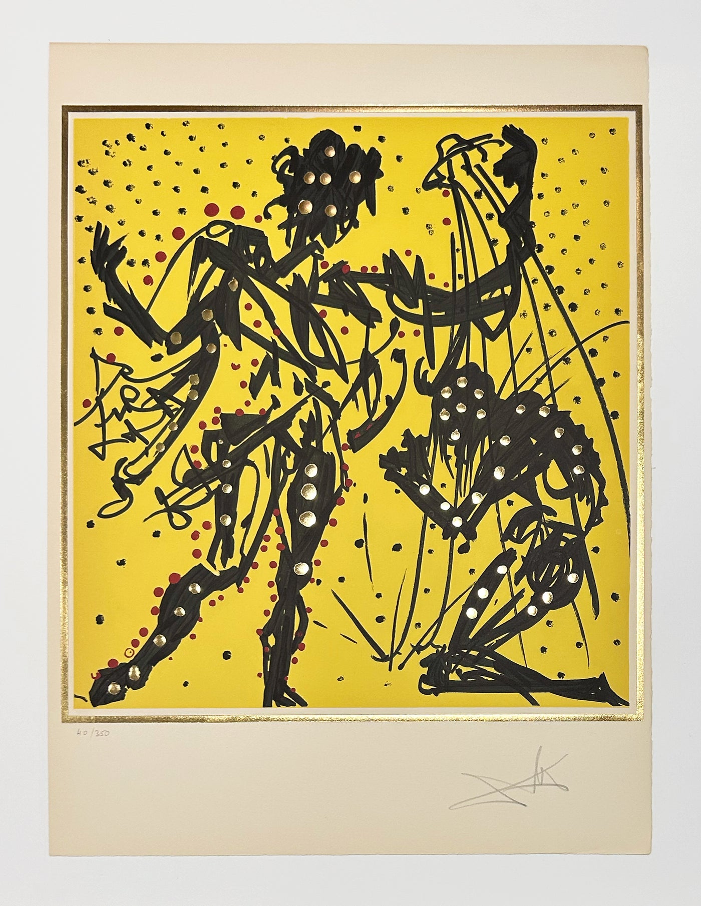 Salvador Dali Philip (Knighting of Sir Galahad) (Field 72-14K) 1972