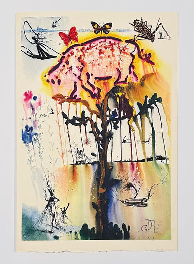 Salvador Dali Pig and Pepper (tree) (Field 69-5G) 1969