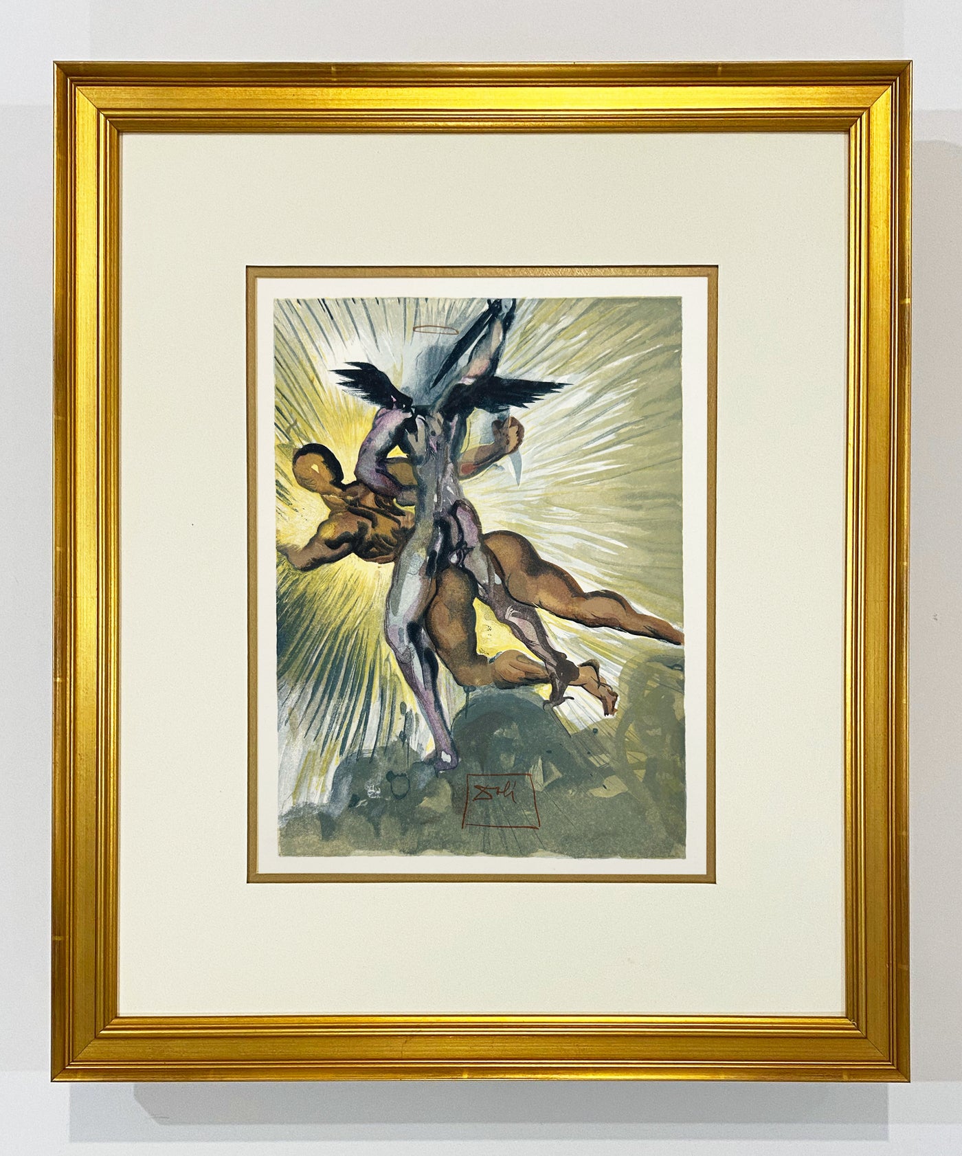 Salvador Dali Purgatory: Canto 8 (Field pp. 189-200) 1974 – Georgetown ...
