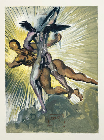 Salvador Dali Purgatory: Canto 8 (Field pp. 189-200) 1974 – Georgetown ...