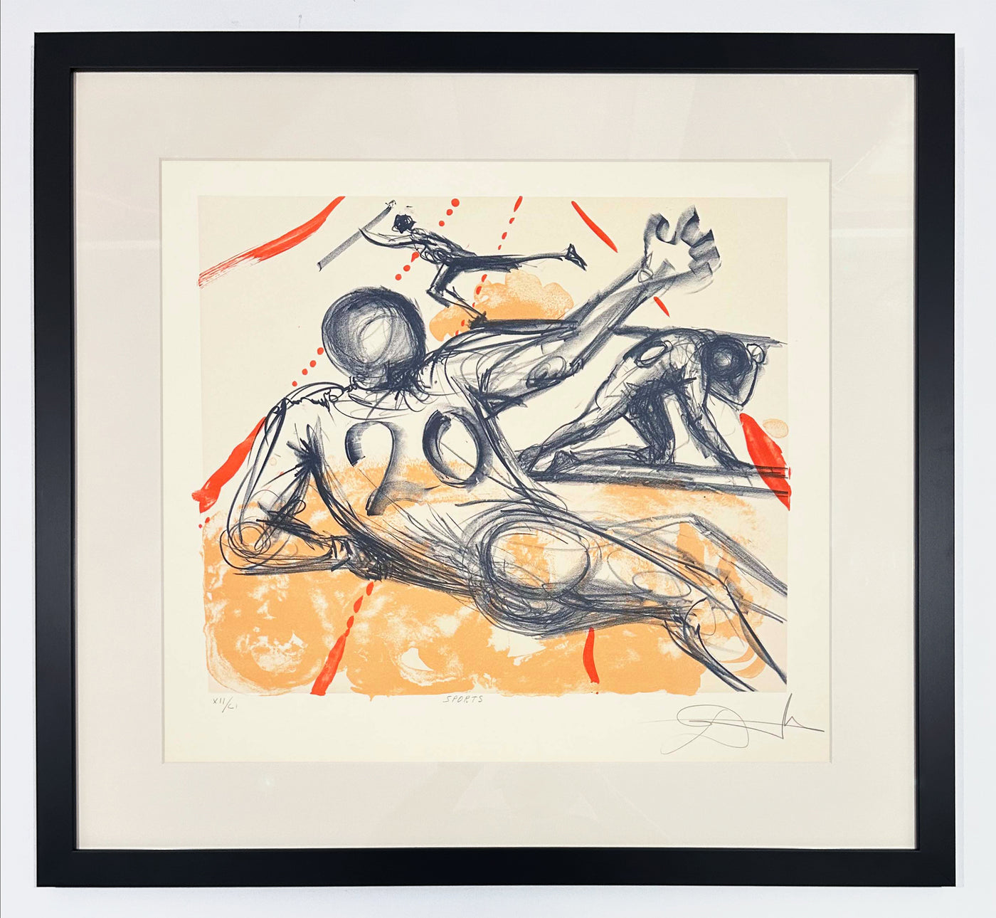 Salvador Dali Sports (Field 73-2B) 1973 – Georgetown Frame Shoppe