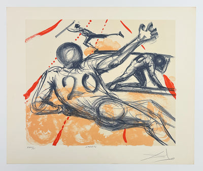 Salvador Dali Sports (Field 73-2B) 1973
