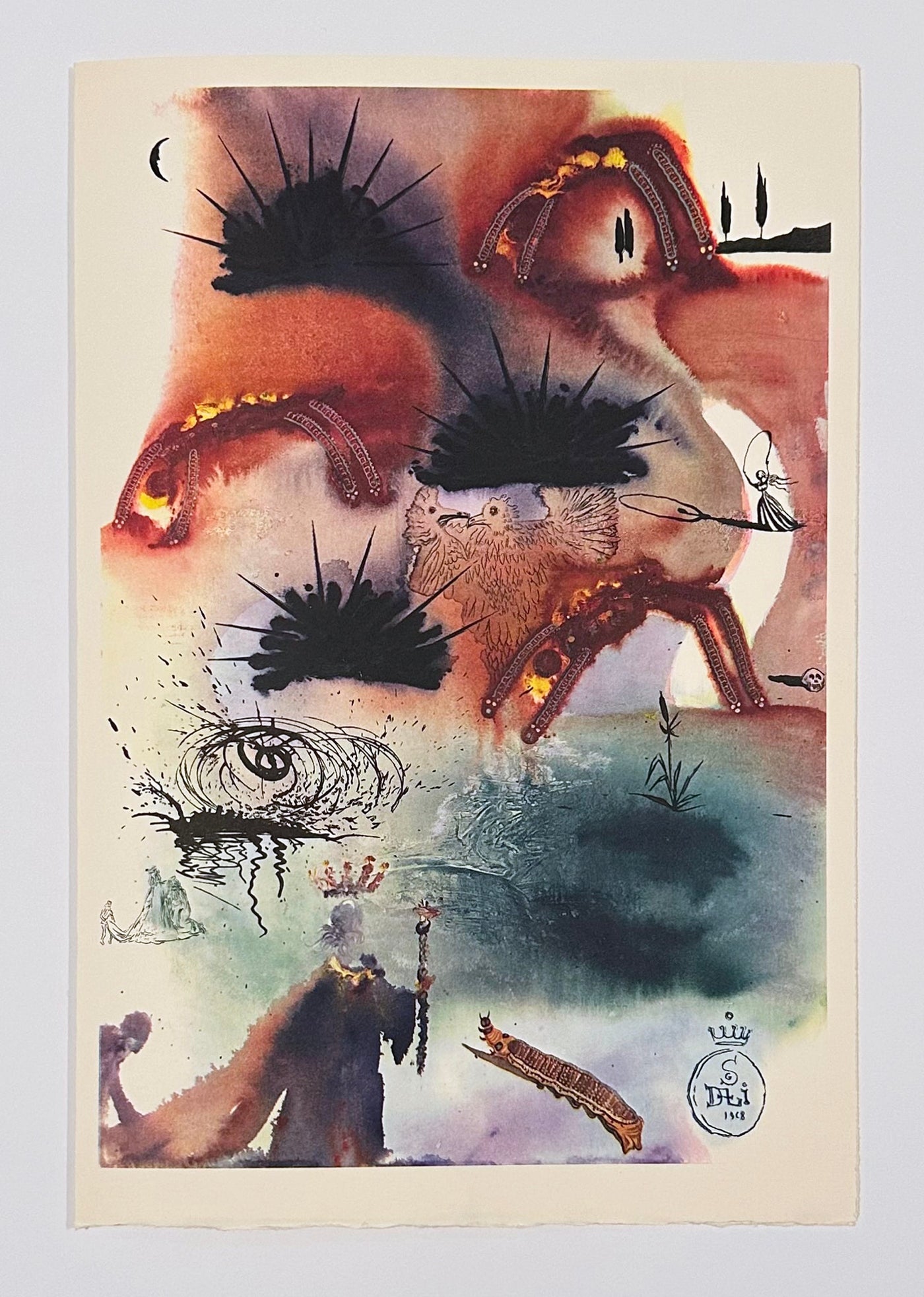 Salvador Dali The Lobster Quadrille (Field 69-5K) 1969