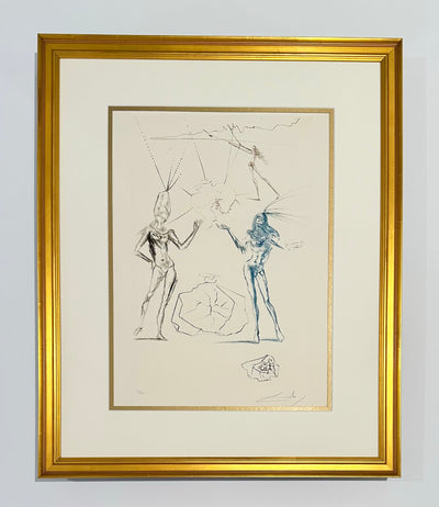 Salvador Dali The Lovers Condemned (Field 70-10J) 1970