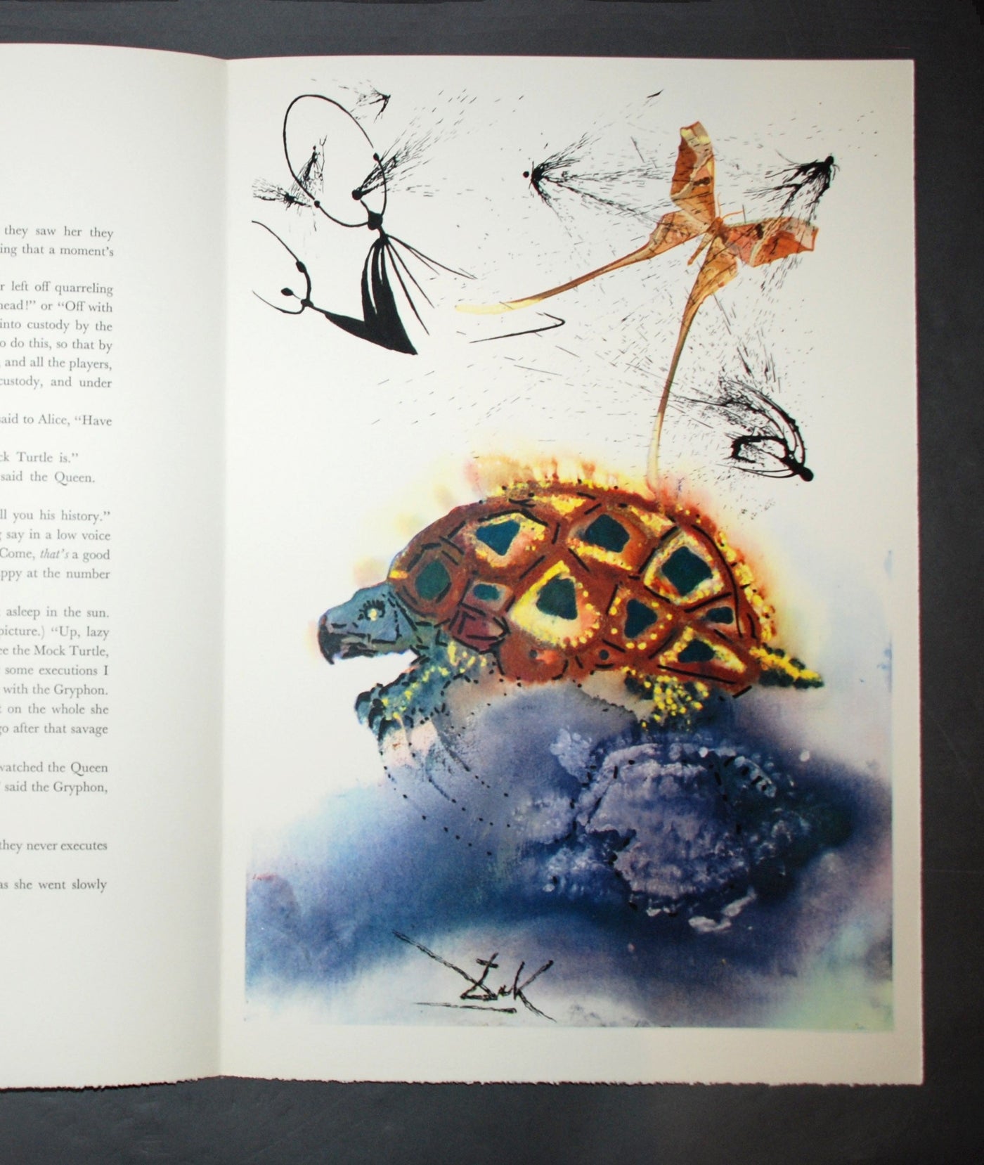 Salvador Dali The Mock Turtle's Story (Field 69-5J) 1969