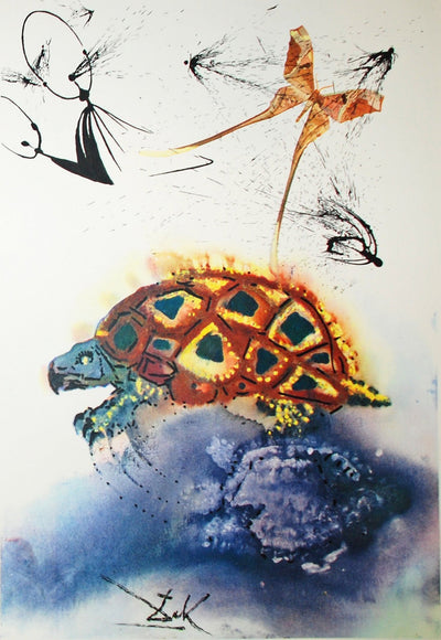 Salvador Dali The Mock Turtle's Story (Field 69-5J) 1969