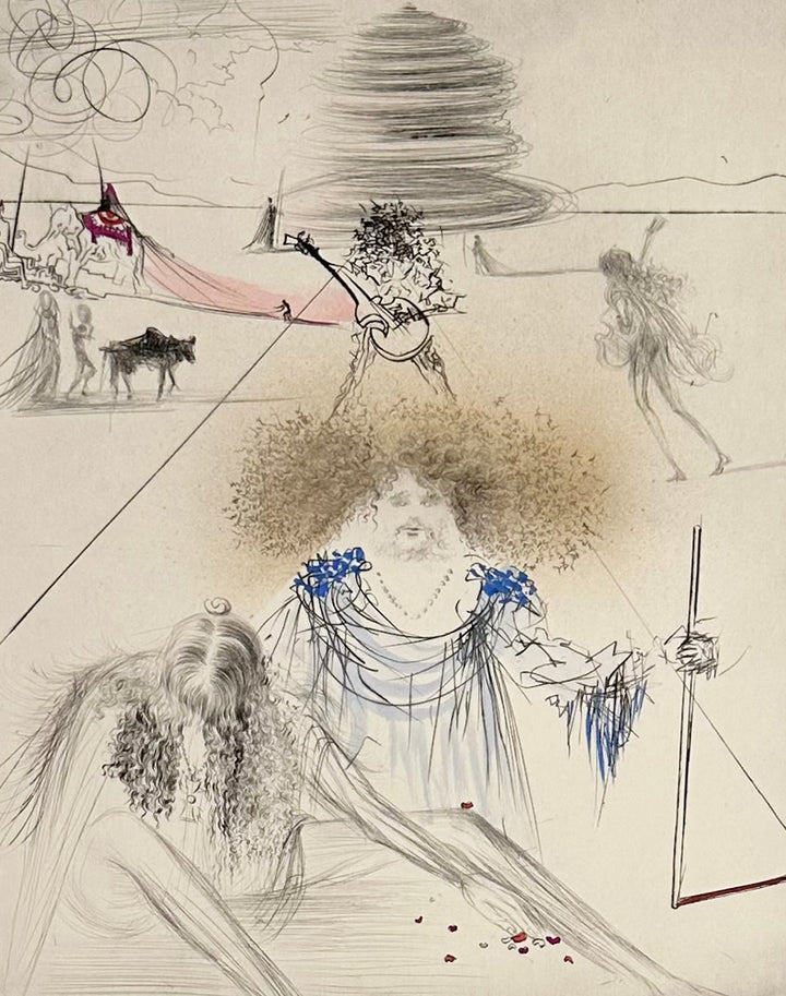 Salvador Dali The old hippie (Field 69-13A) 1969 – Georgetown