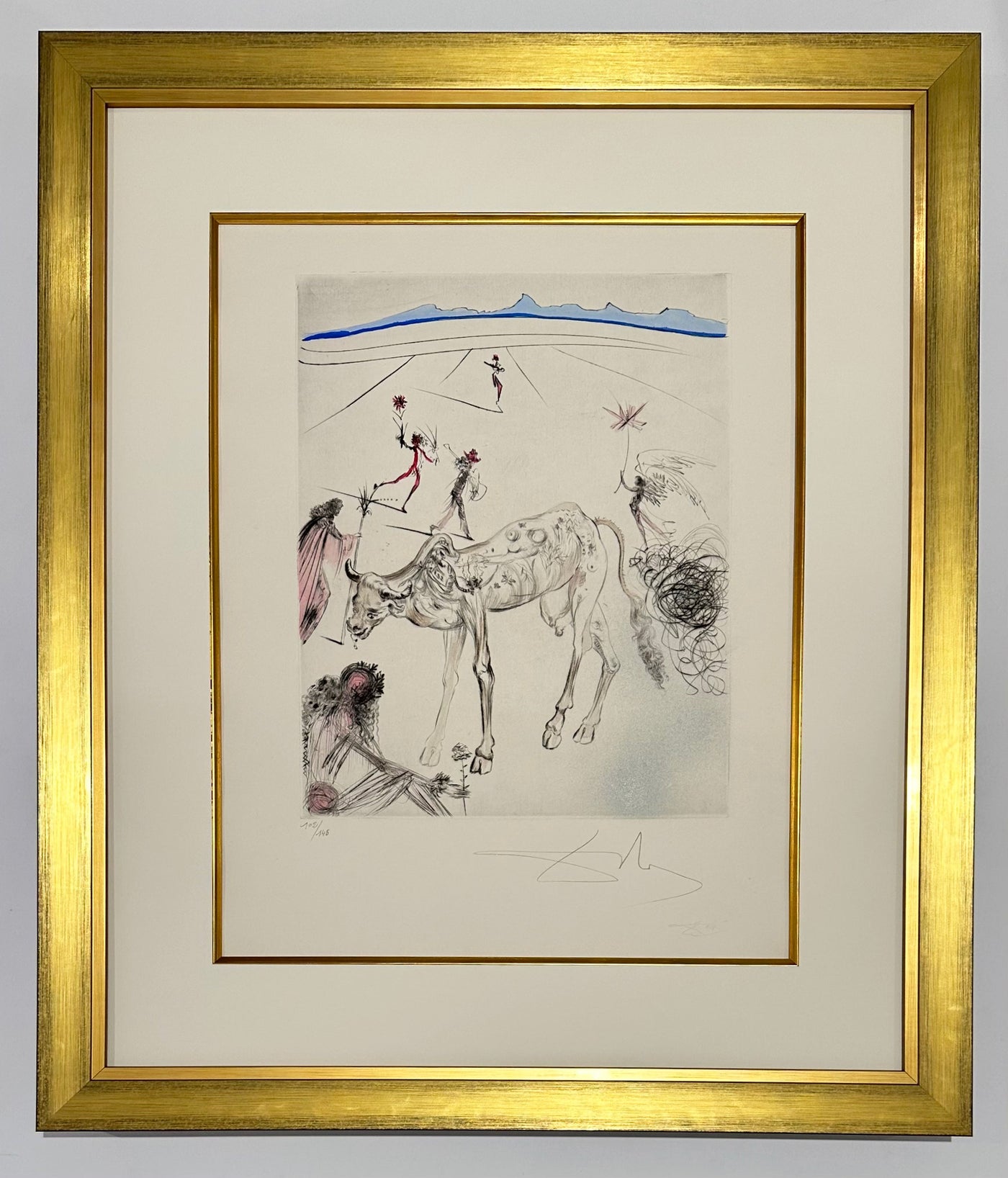 Salvador Dali The sacred cow (Field 69-13I) 1969