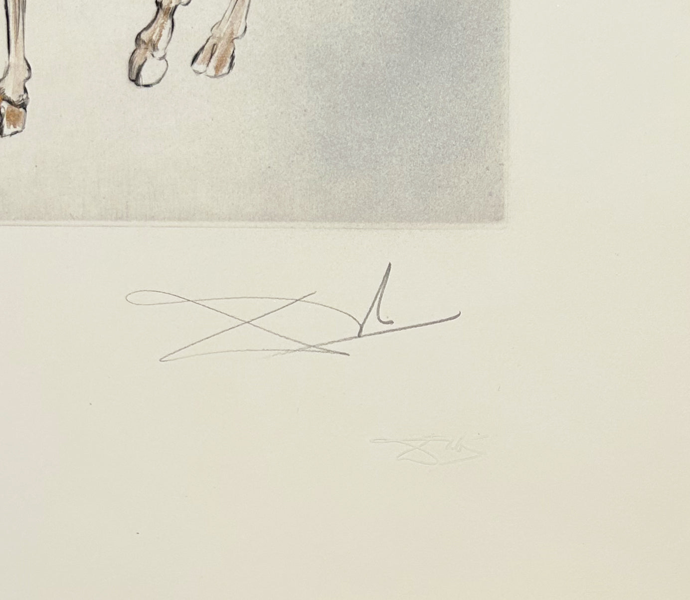 Salvador Dali The sacred cow (Field 69-13I) 1969