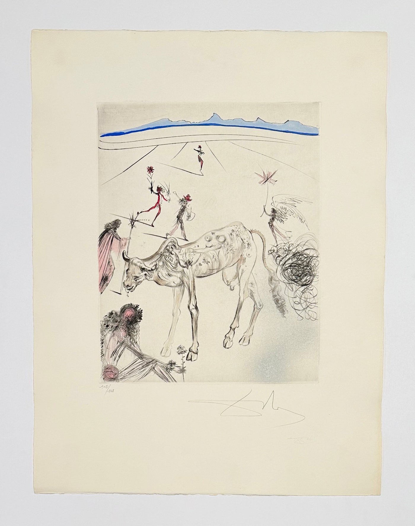 Salvador Dali The sacred cow (Field 69-13I) 1969