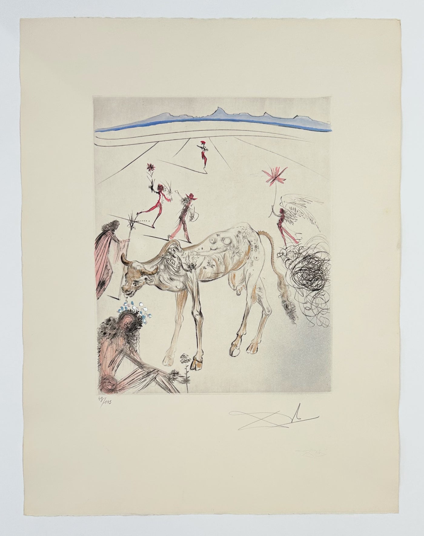 Salvador Dali The sacred cow (Field 69-13I) 1969