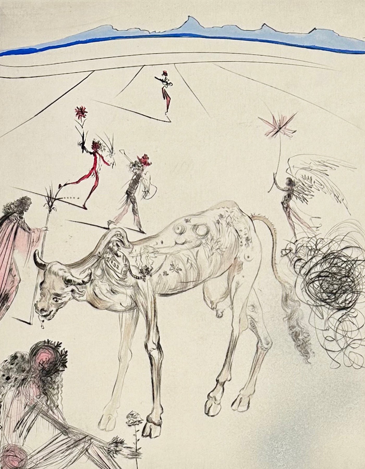 Salvador Dali The sacred cow (Field 69-13I) 1969