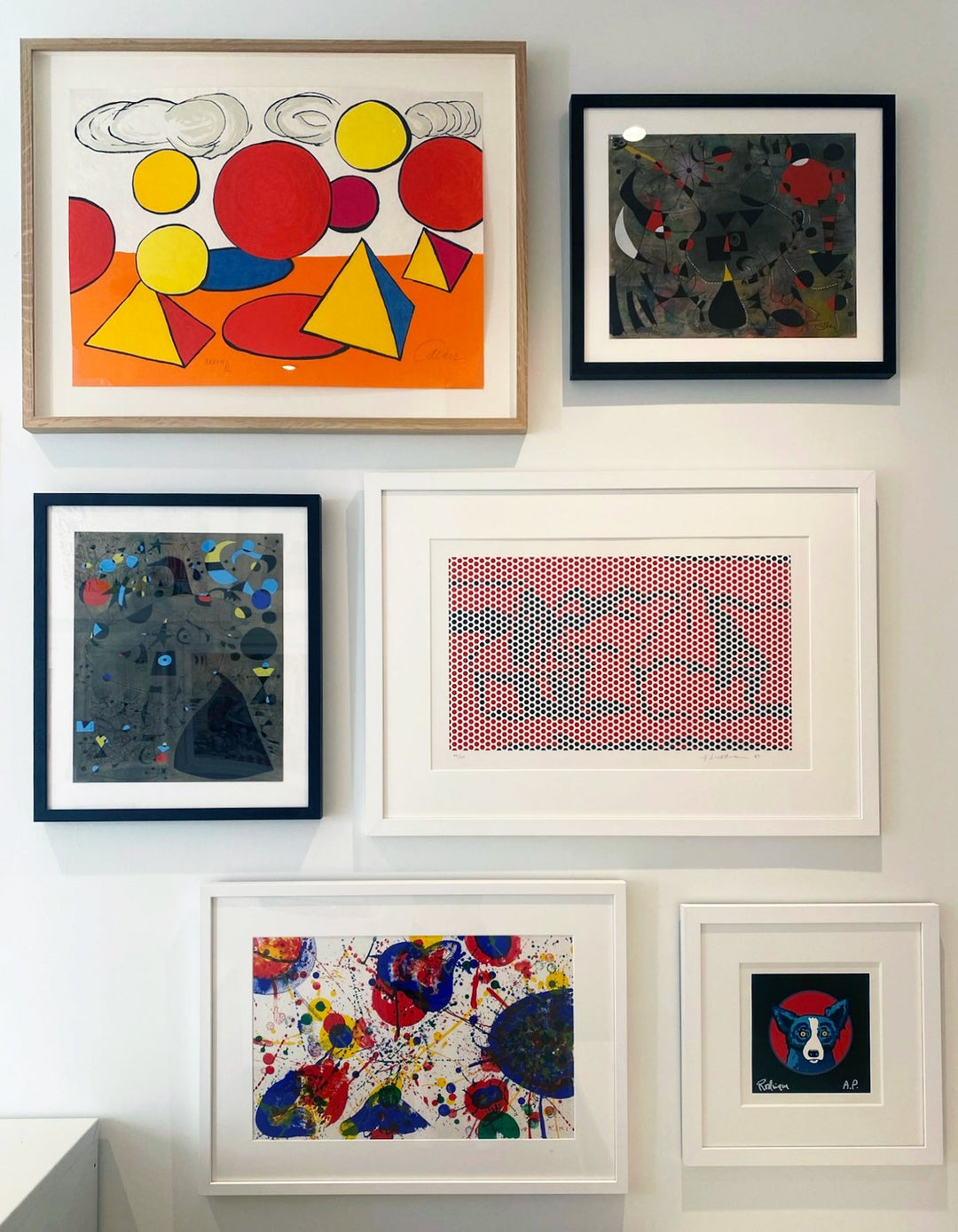 Sam Francis Pink Venus Kiki (SF 84E) 1964 – Georgetown Frame Shoppe