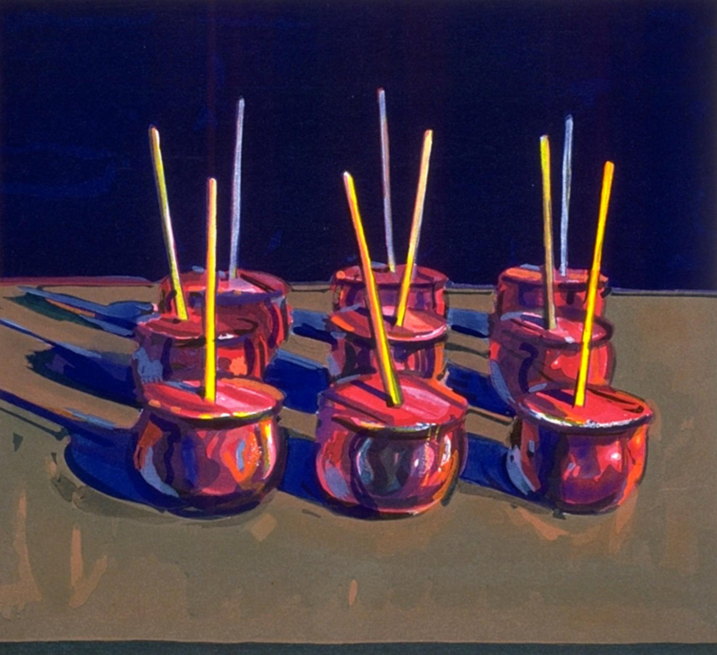 Wayne Thiebaud Candy Apples 1987