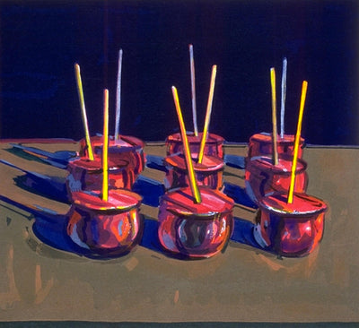 Wayne Thiebaud Candy Apples 1987