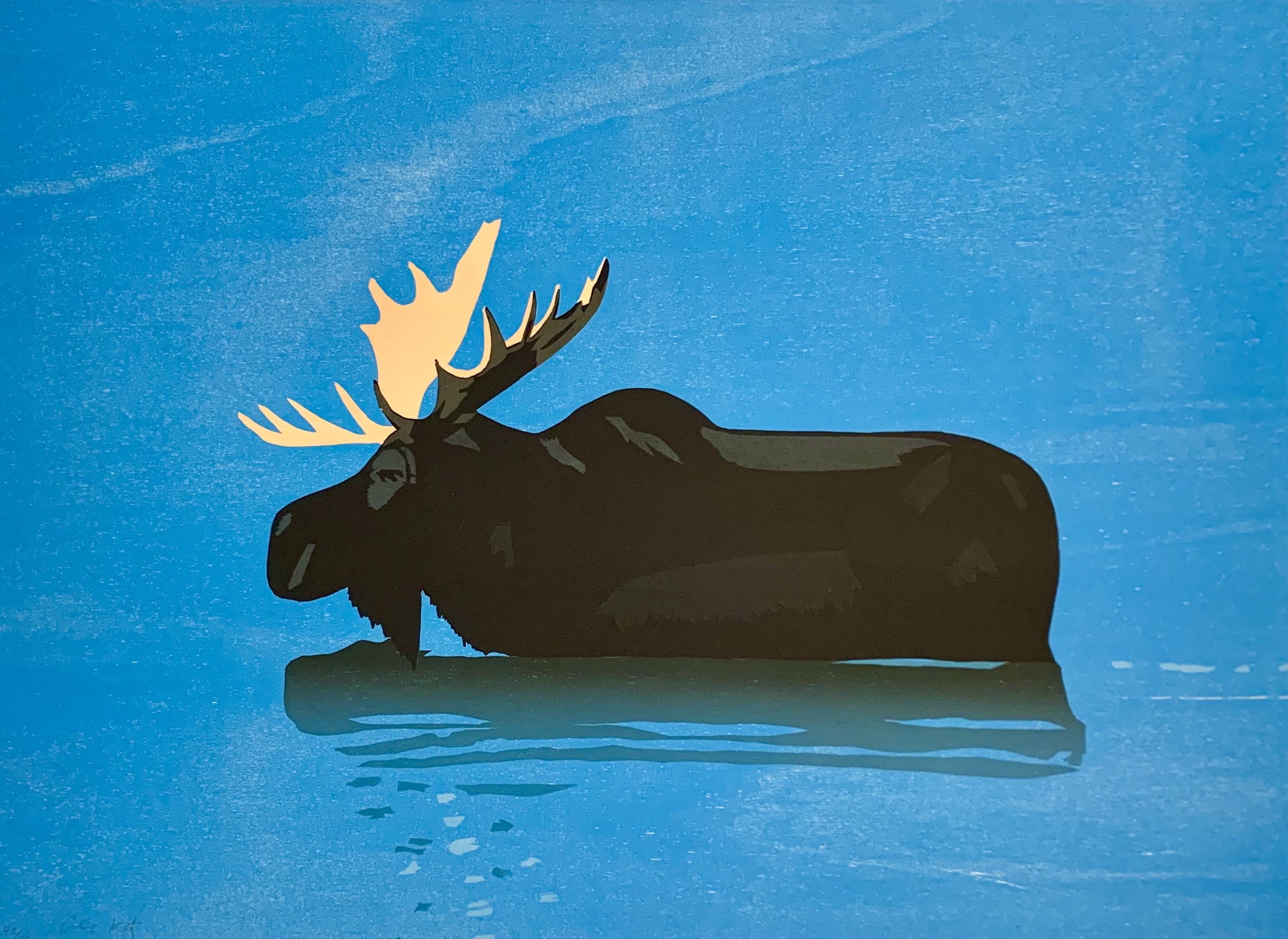Alex Katz Moose 2013 – Georgetown Frame Shoppe